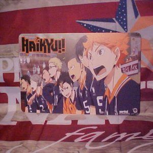 HAIKYU!! Anime Manga Sentai Filmworks Animata NEW Metal Sign Art Matte Finish.